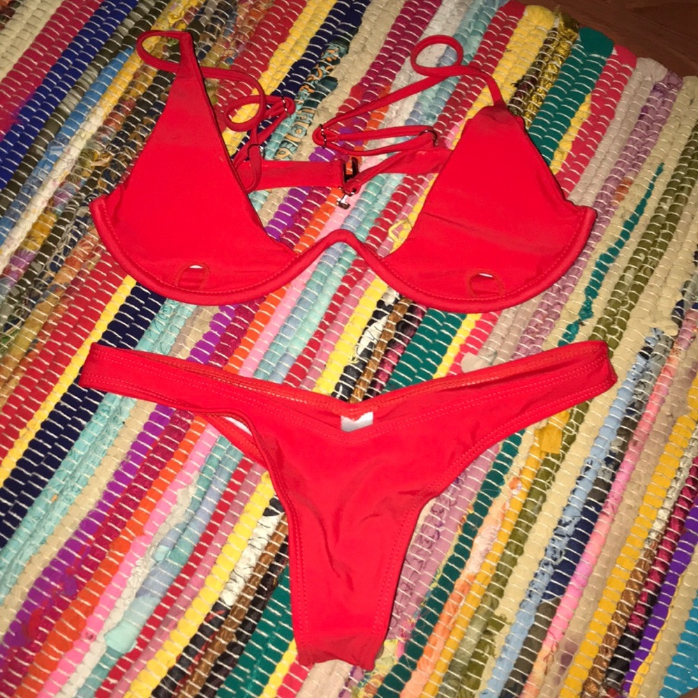 Red Tiny Bikini! - image 1